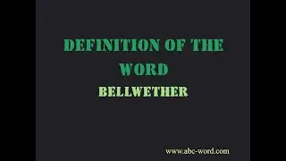 Definition of the word 