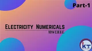 ELECTRICITY  NUMERICAL CLASS / CLASS-10/ WB -CBSE-ICSE