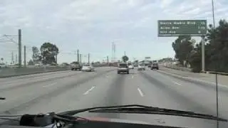 Barack Obama on Foothill Freeway
