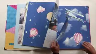 A21-19 Interesting Pattern Kids Wallpaper for Children Room Wall Decoration