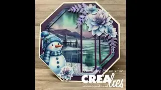 25 12 22 Creative Live with Susan; Winterse Knipvellen met Frame & Inlay stans CLCZ617