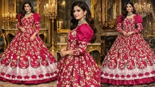 Khader Cutwork Bottom Design | Puff Sleeve Latest Trend 2026&rdquo;