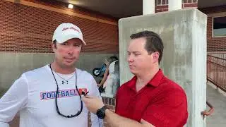 Central Bobcat Head Coach Kevin Crane