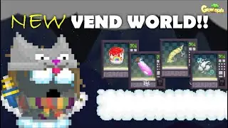 MAKING A NEW VEND WORLD!! | Growtopia