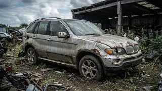ASMR Car Restoration! Full Restoration 2005 BMW X5 From Abandoned