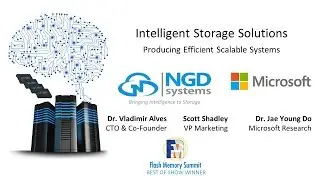 FMS 2018 NGD Systems Keynote with Guest Speaker from Microsoft