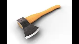 How to model felling axe in SolidWorks vs Power Surfacing