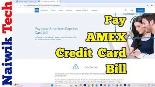 How to make American Express Credit Card bill Payment