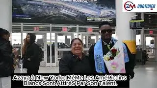 Azaya &agrave; New York : m&ecirc;me les Am&eacute;ricains blancs sont attir&eacute;s par son talent.