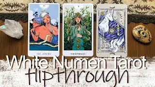 White Numen Tarot | Flipthrough