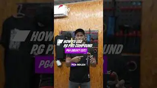 PG4 Heavy Cut &rarr; Hilangkan calar cepat 🔥#pgpro  #pgpermaglass #polishing