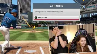 Этот парень в ярости сдался после того, как моя девушка его избила! MLB The Show 19