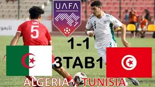 Alg&eacute;rie vs Tunisie Quart de finale U17 UAFA Arab Cup 2022/ U17 الجزائر vs تونس