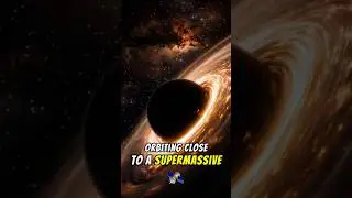 Time Dilation Near Black Holes⏰🛰️ #space #physics #factsyoudidntknow #blackhole