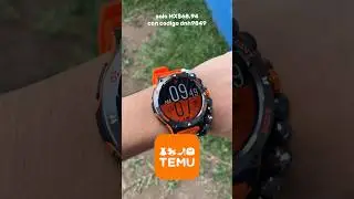 El reloj m&aacute;s viral de Temu (resiste de todo)