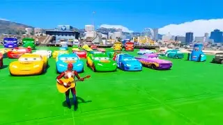 Rev Up for Adventure: Lightning McQueen vs. the Toilet Monster in a Portal Race!