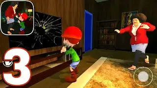 Evil Teacher 3D : Scary Neighbor House Escape Gameplay Walkthrough Part 3 - Angry Mode Level 6 to 10