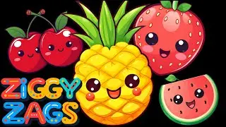 Dancing Fruits For Babies - Fruit-Smoothie Mix! - Baby Sensory Video