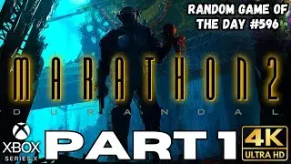 Marathon Durandal Full Game Part 1 | Xbox Series X Games | 4K HDR | RANDOM GAME OF THE DAY 596