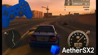 Need for Speed Most Wanted Black Edition de PS2 no celular  Configura&ccedil;&otilde;es para jogar no AetherSX2
