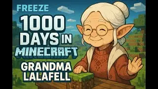 freeze branding for 1000 days in minecraft led by grandma lalafell