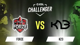 forZe vs K23 | Карта 1 Mirage | ESL Ch Valencia 2022: Europe CQ