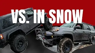 Toyota's VS. Jeeps Whiles Exploring Michigan's Hidden Overlanding Trails