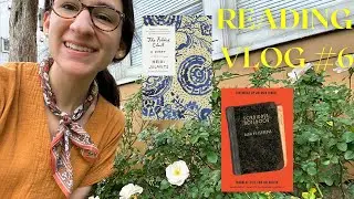Reading Vlog 6: Books about Diaries. The Forbidden Notebook & Folded Clock, Garden tour, journaling