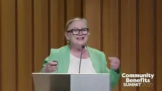 Community Benefits Summit 2025 Keynote Presentation - Wendy Cukier