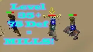 Level 35 - 75 Defence Pure - Staking Millions!