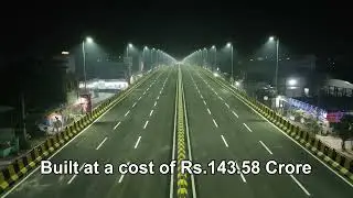 The flyover at Nagole all set for inauguration by Minister KTR