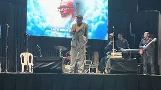 Mavin Grandpa’s Speech During Late DJ Browne’s Tribute Night In Freedom Park Lagos.