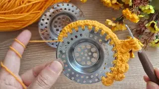📣AMAZİNG😍Recycling / DIY / Great idea from a sink strainer