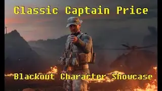 Black Ops 4 Classic Captain Price Blackout Character Voicelines & Gestures Showcase
