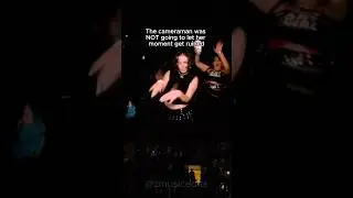 The Cameraman is the REAL MVP at Charli XCX's Show! 🥹❤️ #charlixcx #brattour #shorts