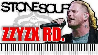 STONE SOUR - Zzyzx Rd. | PIANO COVER (Corey Taylor's vocals)