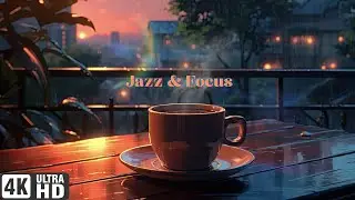 Relaxing Jazz Music for Focus & Study Cozy Coffee Shop Ambience ☕ Smooth Jazz Instrumental Music