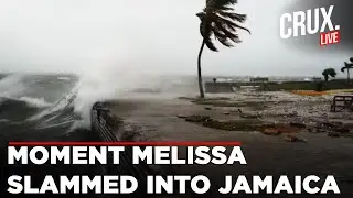 LIVE | Hurricane Melissa Makes Landfall, Jamaica In Lockdown | Storm Of The Century | Caribbean