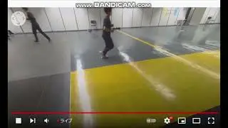 Shun Sato warm-up area before FS - 2021 Japanese Nationals