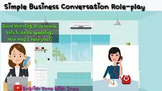 Contoh percakapan telepon bisnis dalam bahasa inggris/Simple Business Conversation  Role-play
