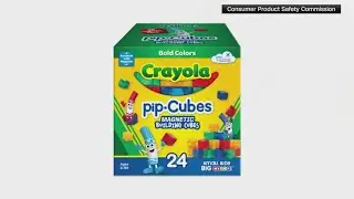 Recall alert: Crayola building cubes recalled over magnet ingestion risk