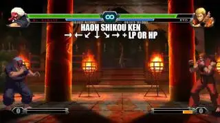 Mr. Karate Moves - The King of Fighters XIII Gameplay Video