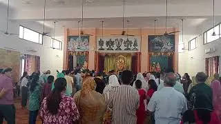 Govardhan Puja at Shree Venkatesh Mandir (Tripati Balaji) Banke Bihari Mandir Sector 74A SAS Nagar