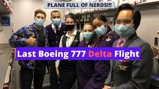 Delta Party Flight - Boeing 777 Retirement Flight