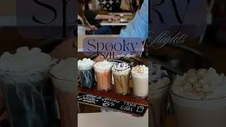 Jinkies Coffee In Overland Park Kansas Halloween Coffee Flights #kansascity #overlandpark #kc #kcmo
