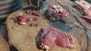 Desi Halal Mutton🥩Cutting🔪| Fresh Goat Meat & Liver Prep by Amer Qureshi's/#GoatMeat/#HalalMeat/#liv