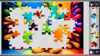 Goofy’s Colorful Puzzle Splash 🎉🧩 jigsaw puzzle 🧩✨ @puzzlemaster1034 