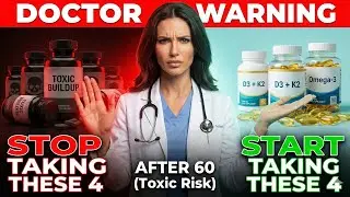 DOCTOR WARNING The 4 Vitamins You Must STOP Taking After 60 (Toxic Risk)