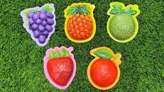 2 Minutes Satisfying Video | Mixing Funny Candy ASMR & Make Up in 5 Fruits with Magic Candys