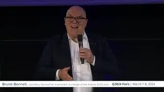 Q2B24 Paris | The French Quantum Strategy | Bruno Bonnell, Secretary General for Investment
